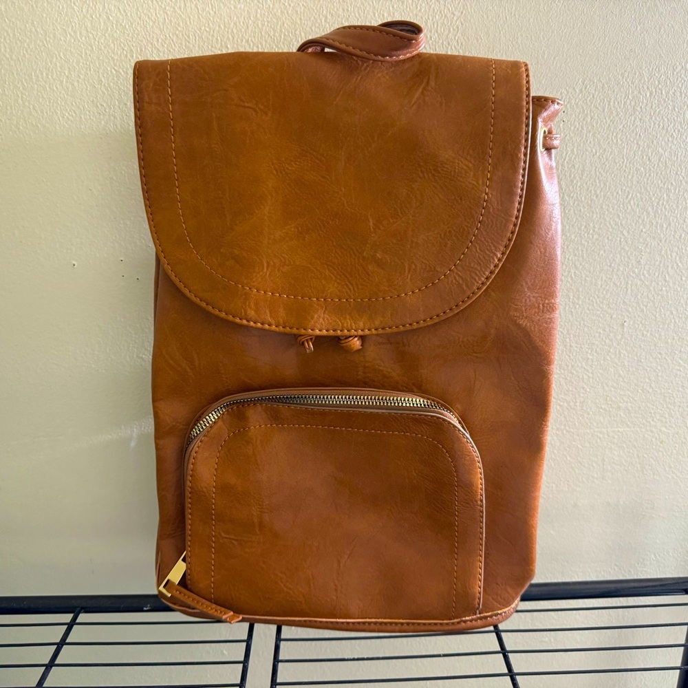 BRAND NEW ASOS BROWN BACKPACK